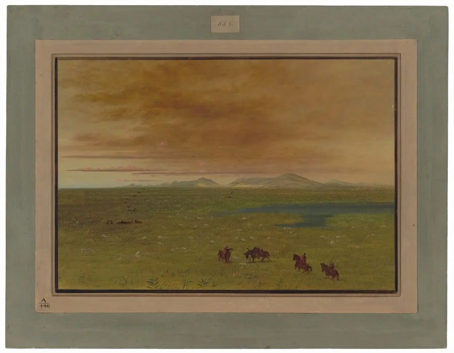 Grand Lavatoio, Pampa del Sacramento - George Catlin
