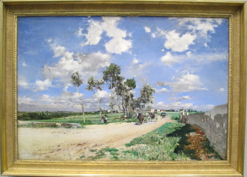 Grand-Rue a Combs-la-Ville - Giovanni Boldini