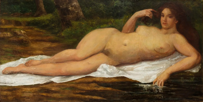 Grande Bagnante - Gustave Courbet