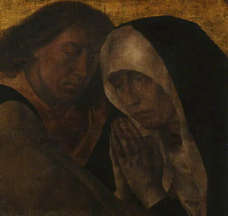 Grande discesa della croce, frammento - Hugo van der Goes