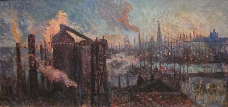 Grande città industriale - Maximilien Luce