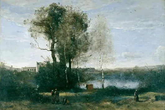 Grandi terre agricole - Jean-Baptiste Camille Corot