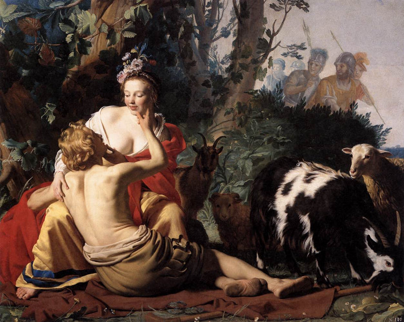 Granida e Daifilo - Gerrit van Honthorst
