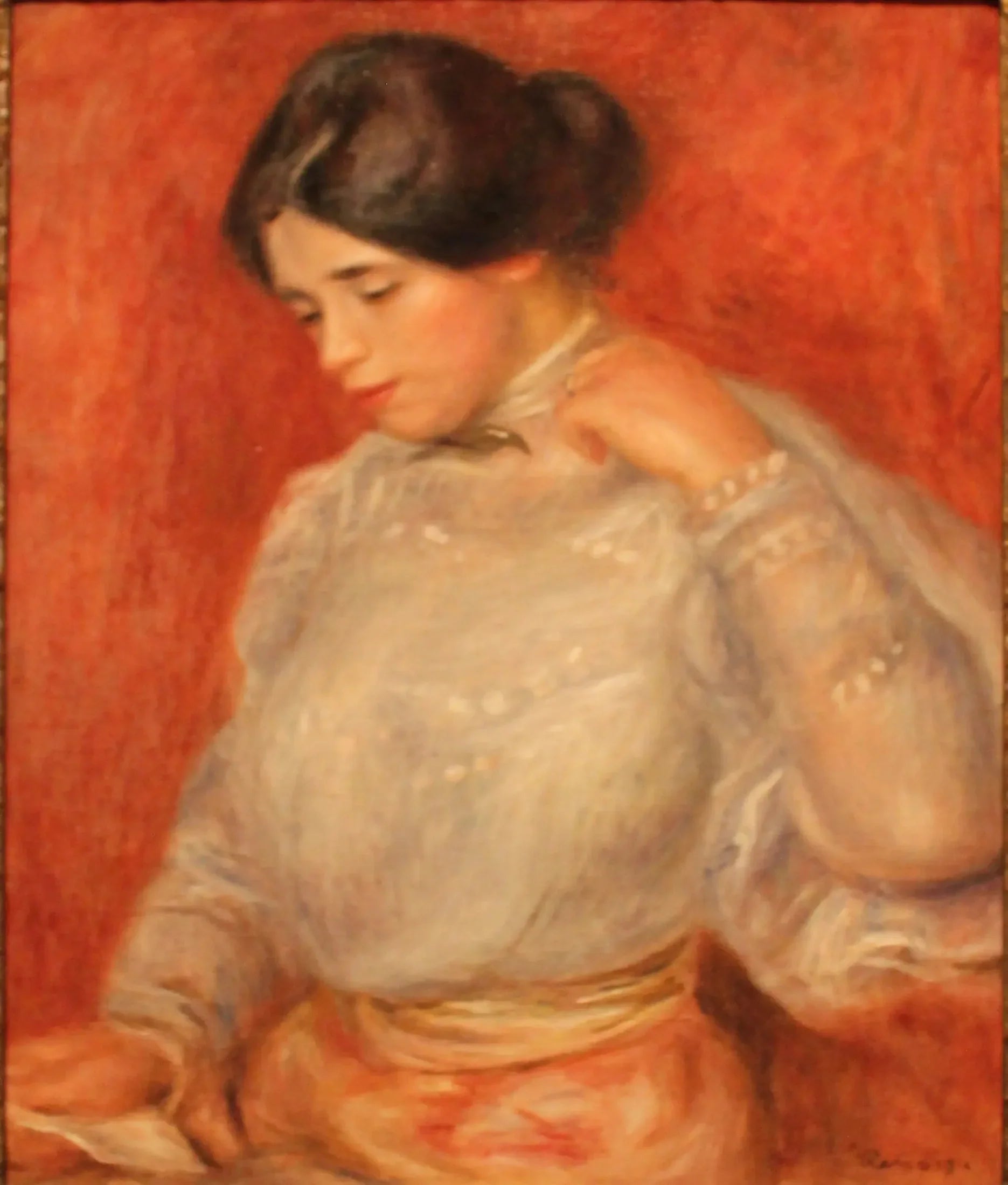 Graziella - Pierre-Auguste Renoir image 1 reproduction artisanale de tableau