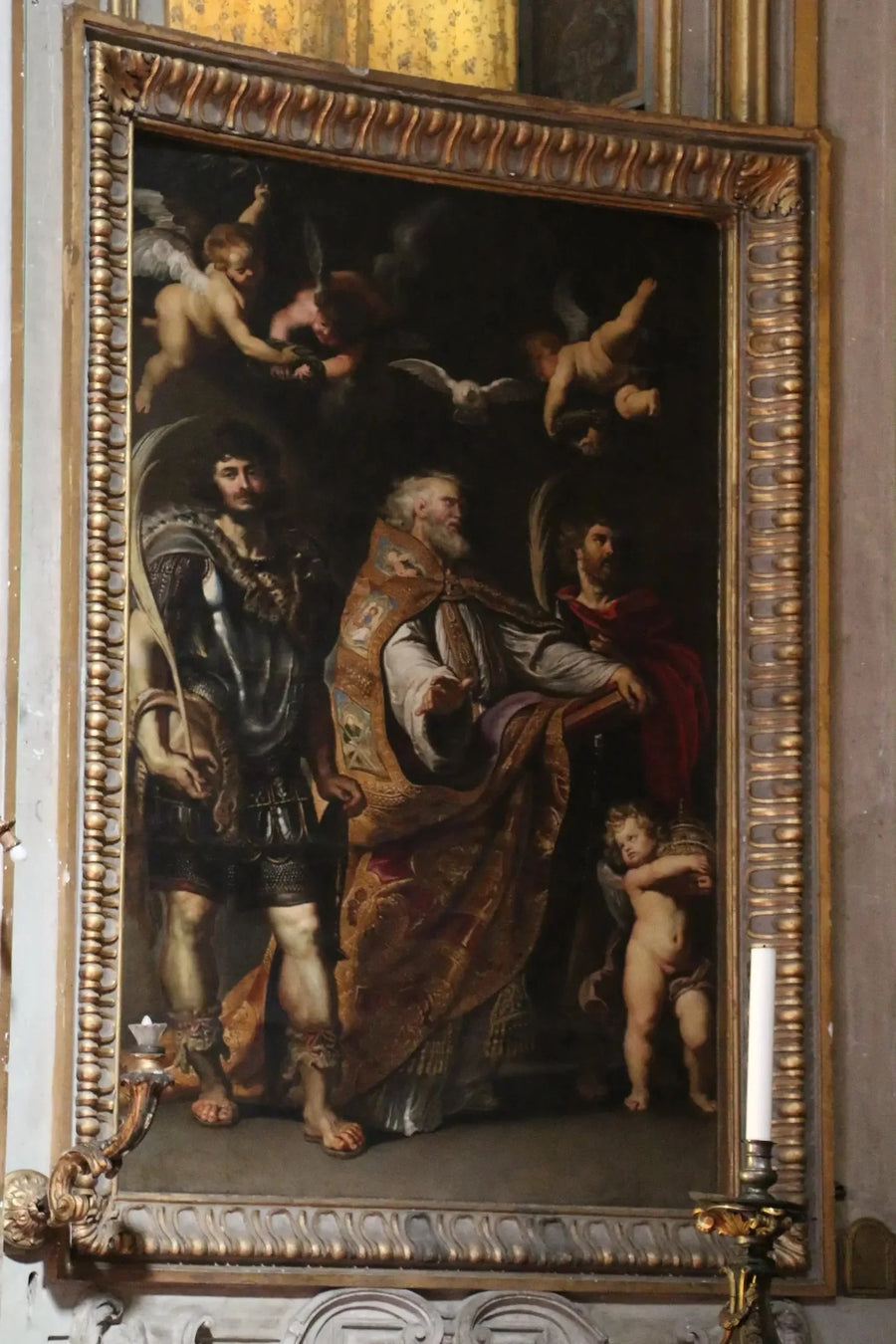 Gregorio con Mauro e Papia - Peter Paul Rubens