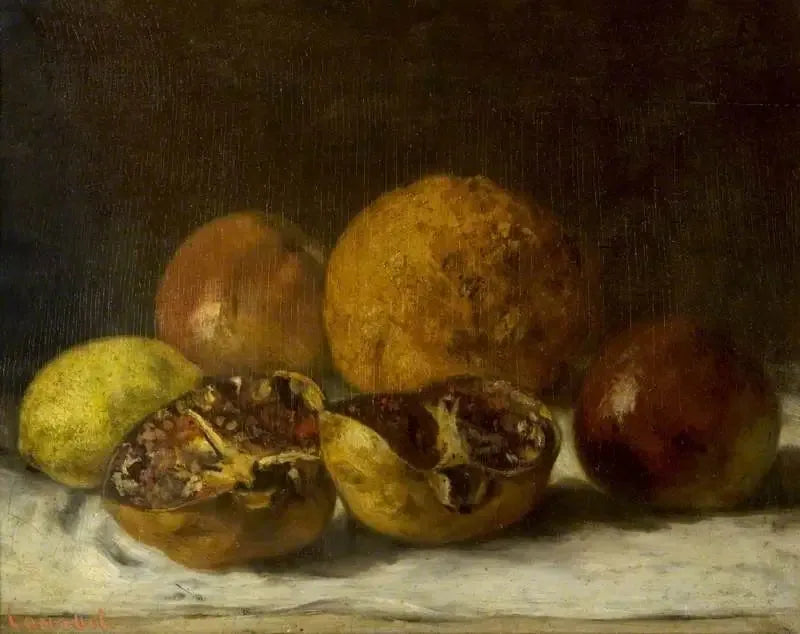 Granate - Gustave Courbet