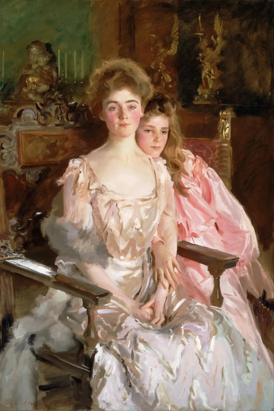 Gretchen Osgood Warren e sua figlia Rachel - John Singer Sargent
