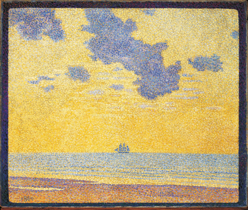 Grandi nuvole - Theo van Rysselberghe