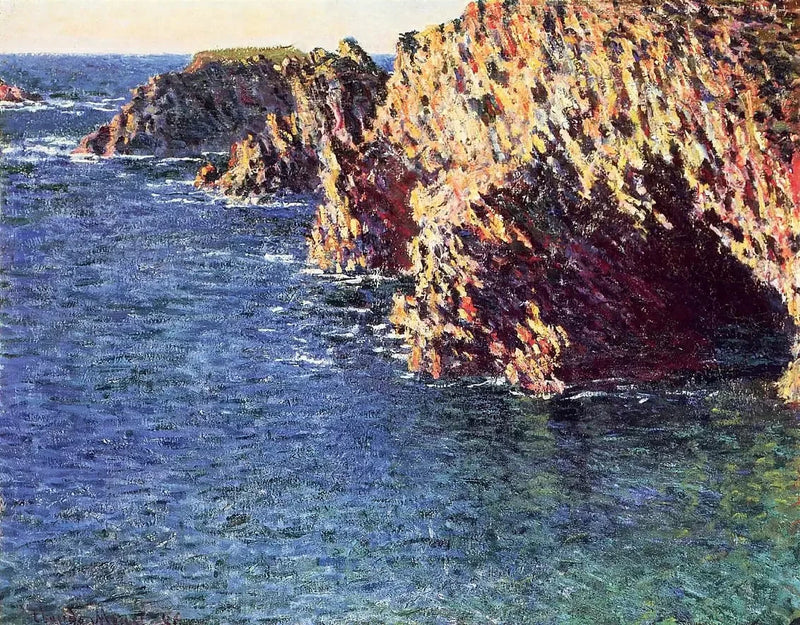 Grotta di Port-Domois W1114 - Claude Monet