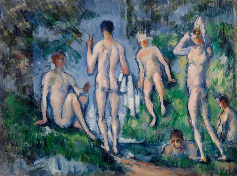 Gruppo di bagnanti - Paul Cézanne