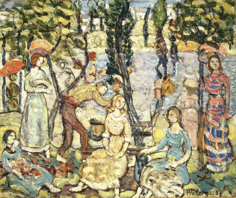 Gruppo di figure - Maurice Prendergast