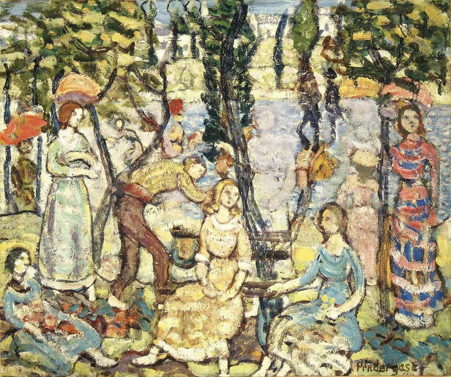 Gruppo di figure - Maurice Prendergast