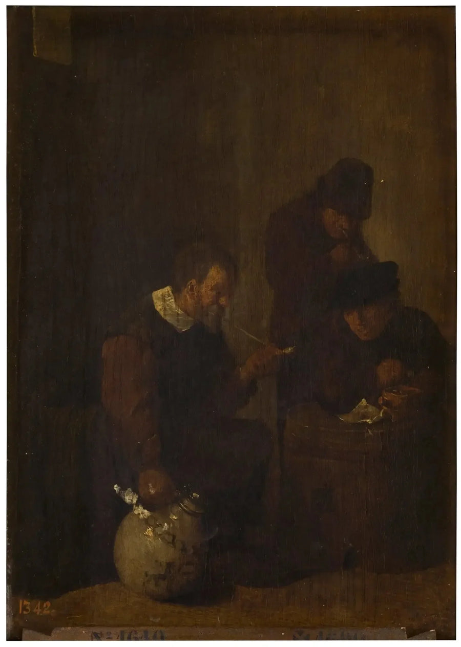 Gruppo di fumatori - David Teniers il Giovane