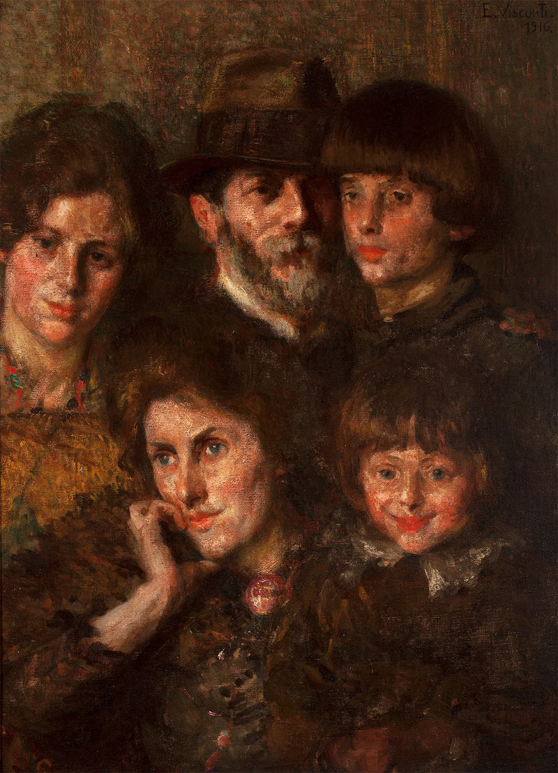 Gruppo di ritratti - Eliseu Visconti