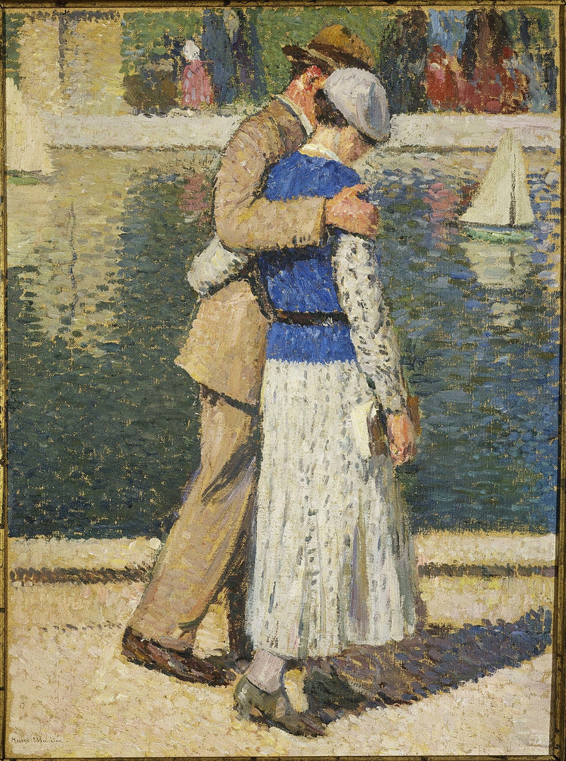 Gruppo degli innamorati - Henri-Jean Guillaume Martin