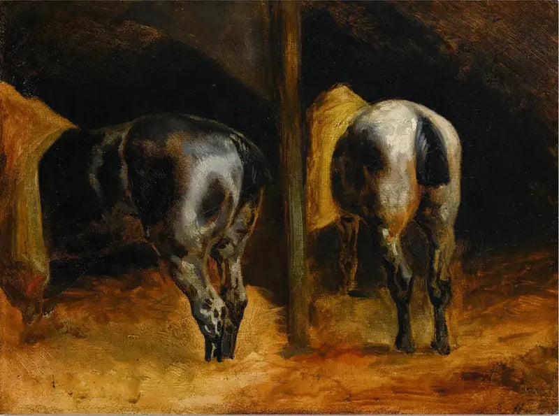 Gruppi di cavalli - Théodore Géricault