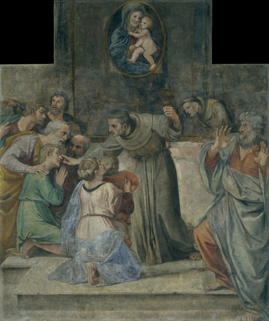 Guarire il cieco nato - Annibale Carracci