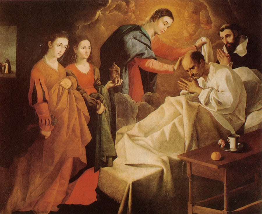 Guérison miraculeuse del beato Réginald d'Orléans - Francisco de Zurbarán