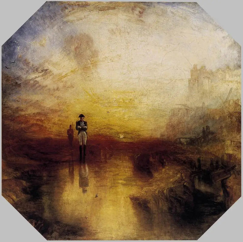 Guerra. L'Esiliato e l'Arapede - J. M. W. Turner