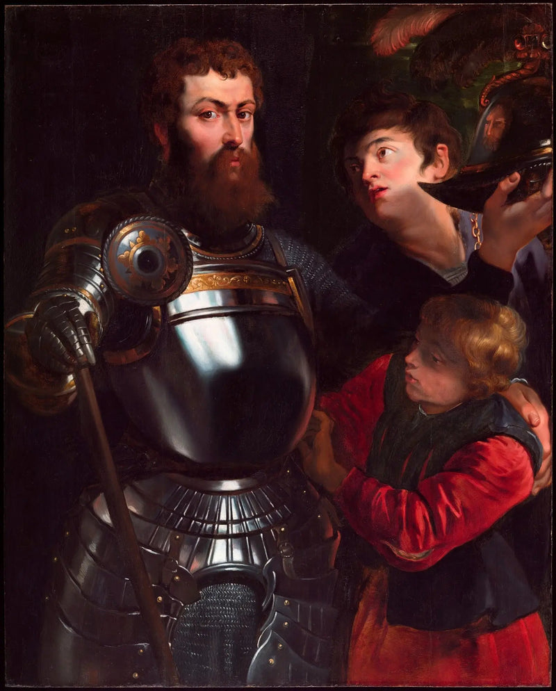 Guerriero a due pagine - Peter Paul Rubens