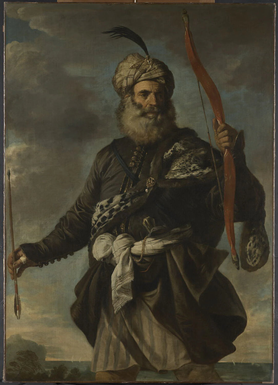 Guerrier oriental, dit aussi Pirate barbaresque - Pier Francesco Mola