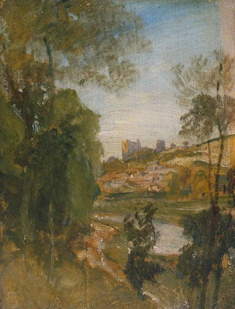 Guildford dalle rive del Wey - J. M. W. Turner