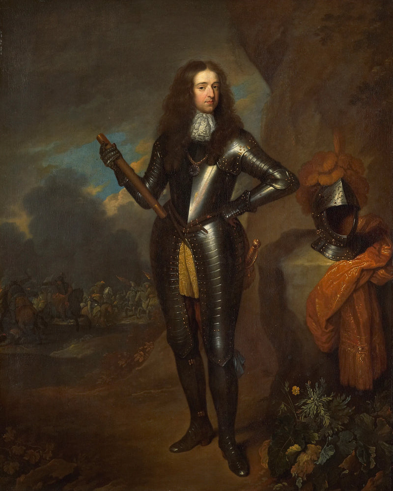 Guillaume III (1650-1702), prince d'Orange et roi d'Angleterre depuis 1689 - Jan Van Huchtenburg