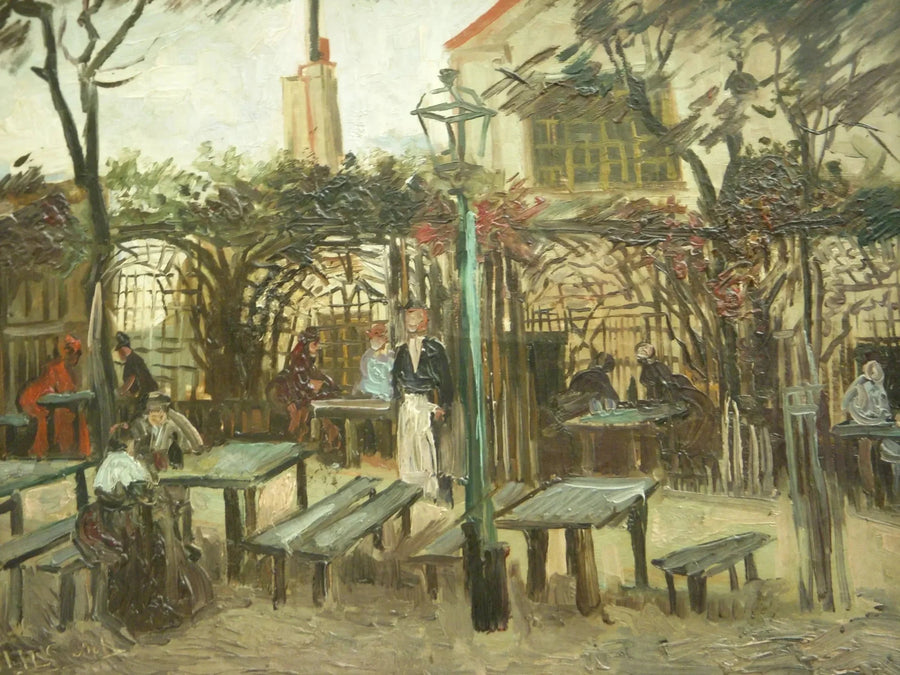 La Guinguette a Montmartre - Vincent van Gogh