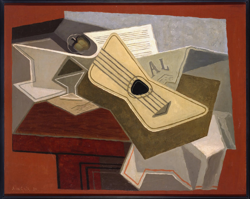 Chitarra e diario - Juan Gris