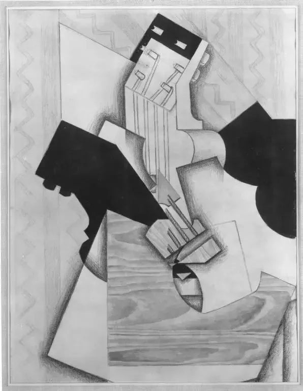Chitarra su un tavolo - Juan Gris