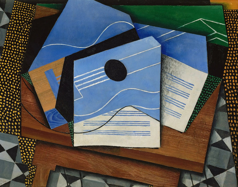 Chitarra su un tavolo - Juan Gris