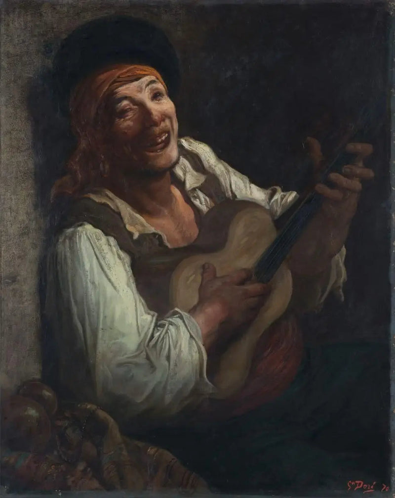 Guitarista - Gustave Doré