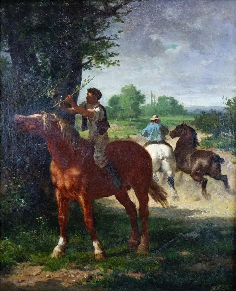 Fermata del cavaliere - Rosa Bonheur