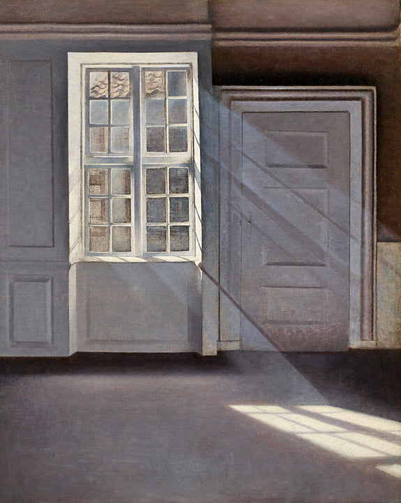 Poussière dans les rayons du soleil - Vilhelm Hammershøi