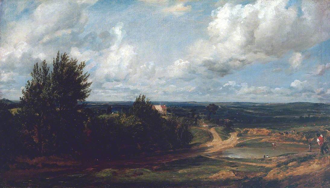 Hampstead Heath avec la maison appelée « The Salt Box » - John Constable - Alpha Reproduction