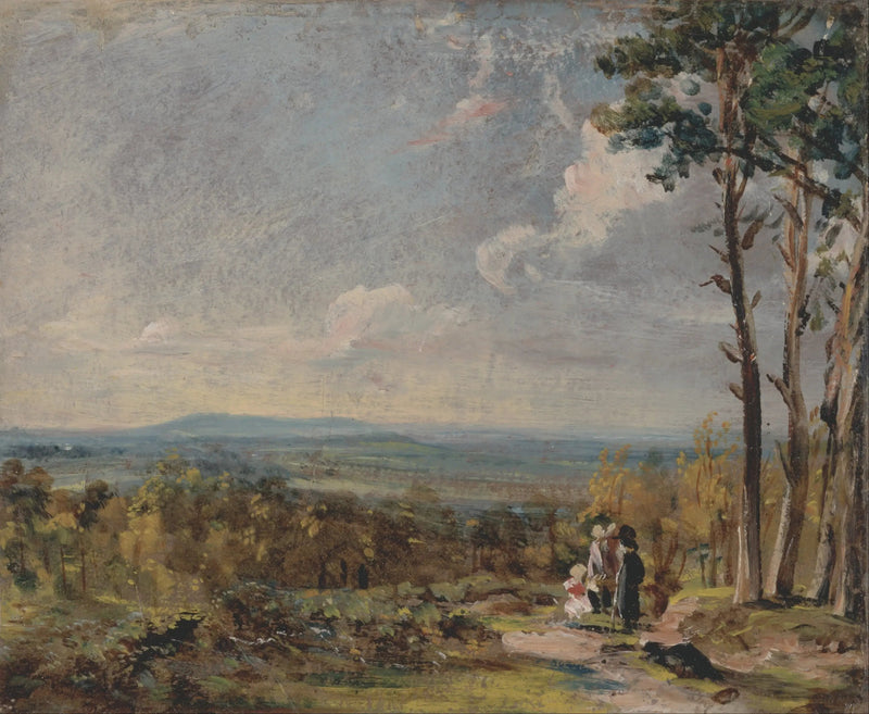 Hampstead Heath in direzione di Harrow - John Constable