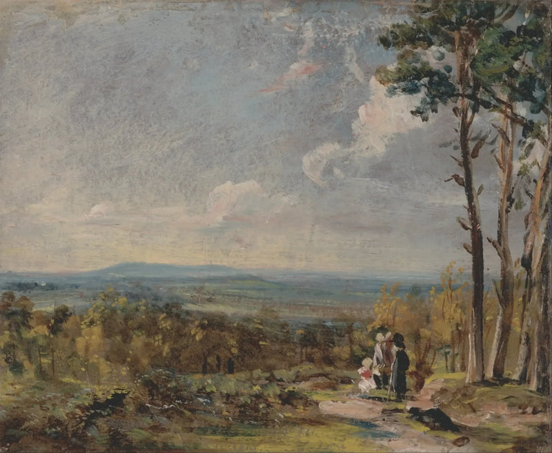 Hampstead Heath in direzione di Harrow - John Constable