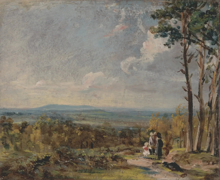 Hampstead Heath in direzione di Harrow - John Constable