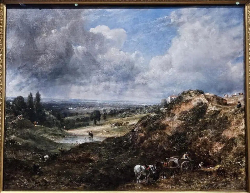 Hampstead Heath, stagno di Branch Hill - John Constable
