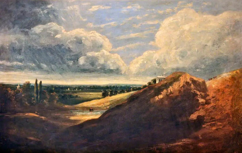 Hampstead Heath, stagno di Branch Hill - John Constable