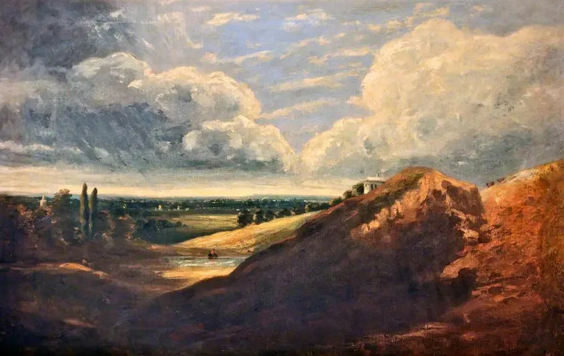 Hampstead Heath, stagno di Branch Hill - John Constable