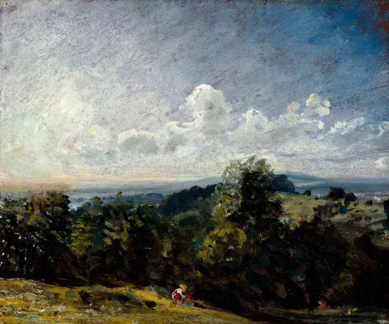 Hampstead Heath, vista verso ovest in direzione di Harrow I - John Constable