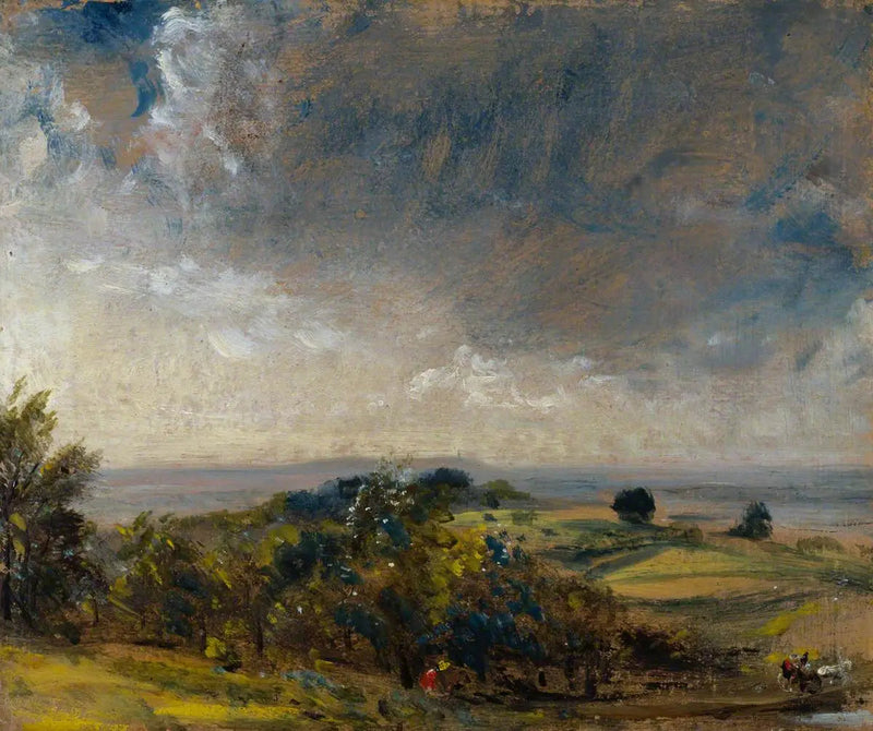 Hampstead Heath, vista verso ovest in direzione di Harrow II - John Constable