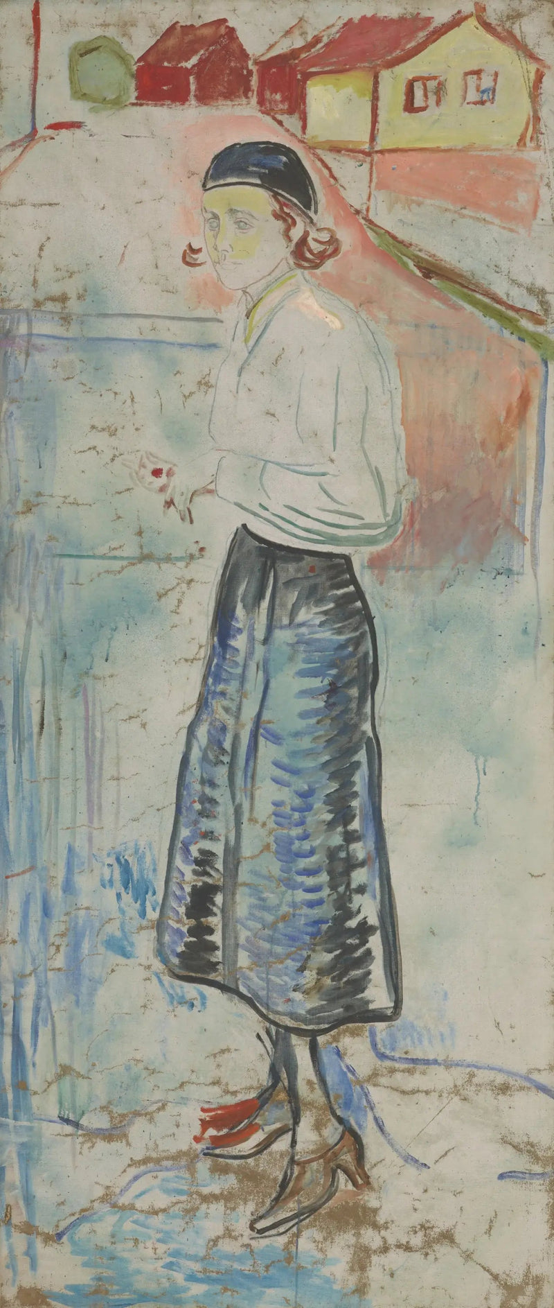 Hanna Brieschke a Åsgårdstrand - Edvard Munch