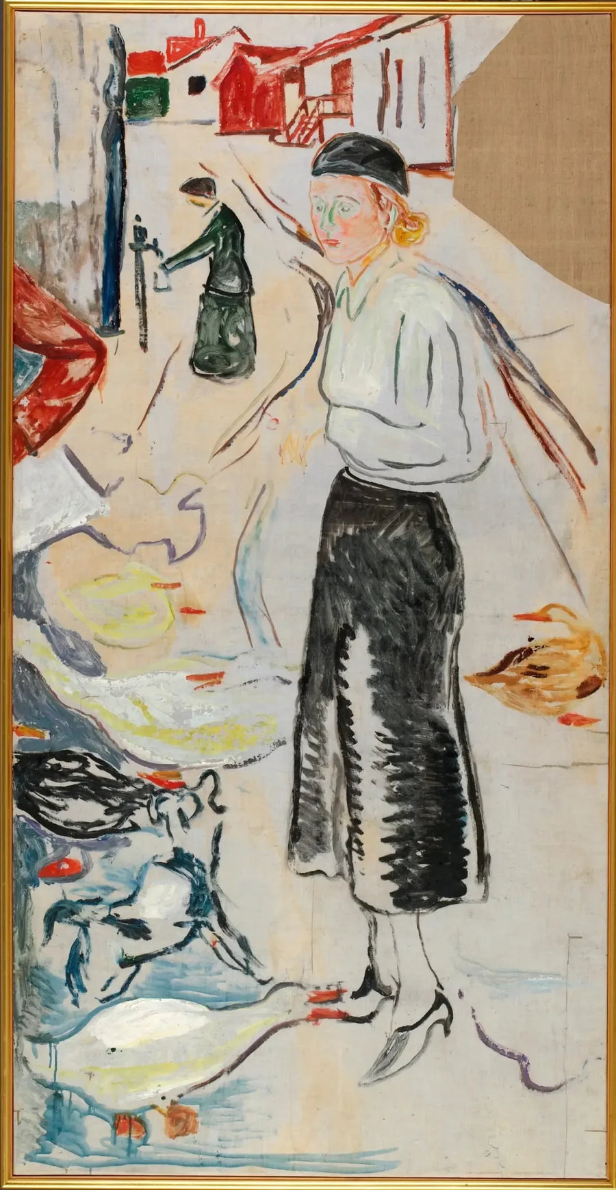 Hanna Brieschke a Åsgårdstrand - Edvard Munch