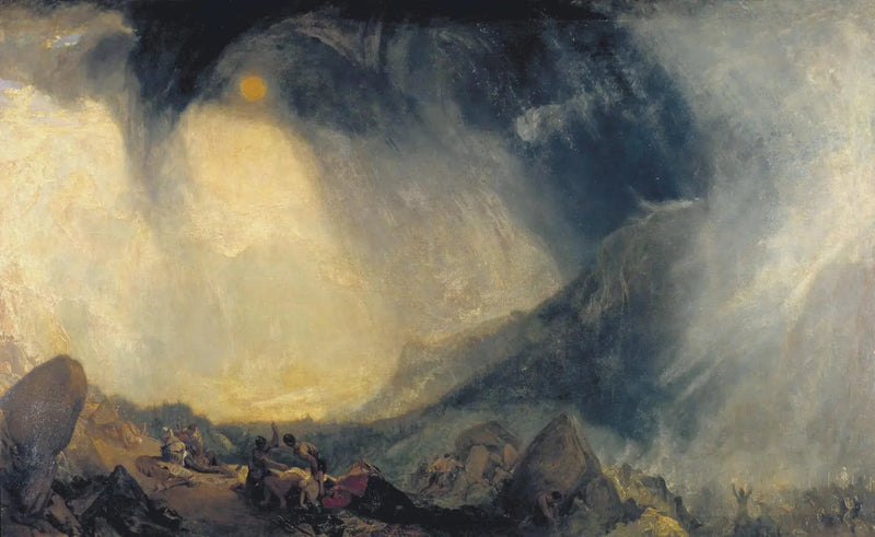 Annibale che attraversa le Alpi - J. M. W. Turner