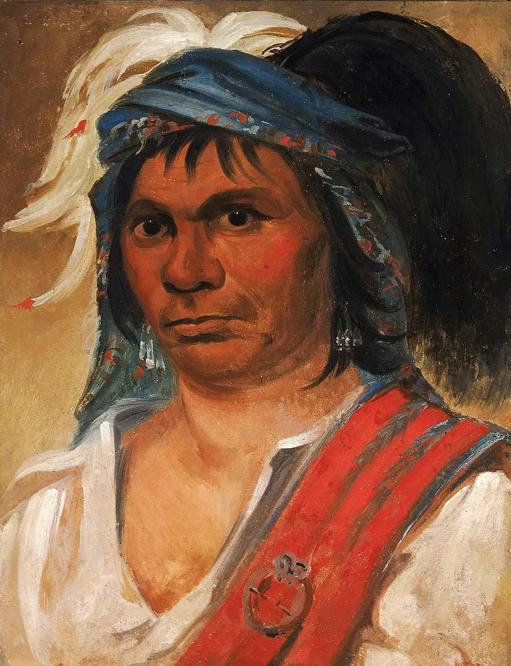 Hard Hickory un homme aimable - George Catlin - Alpha Reproduction