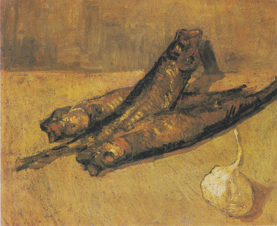 Natura morta con cavolo e aglio-cipolla - Vincent van Gogh
