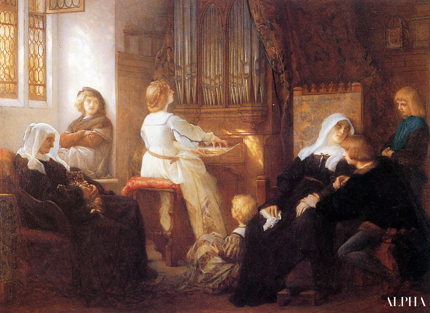 Harmonie - Alexandre Cabanel Riproduzioni di dipinti a olio