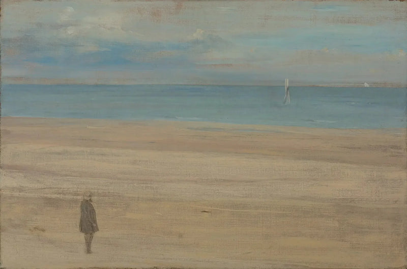 Armonia in blu e argento: Trouville - James Abbott McNeill Whistler